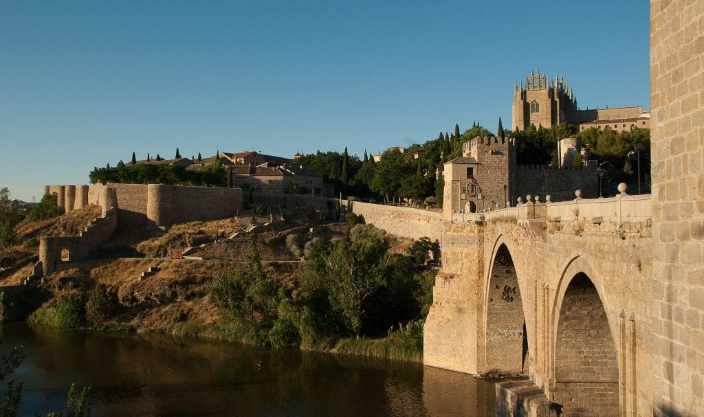 vista a la ciudad de Toledo